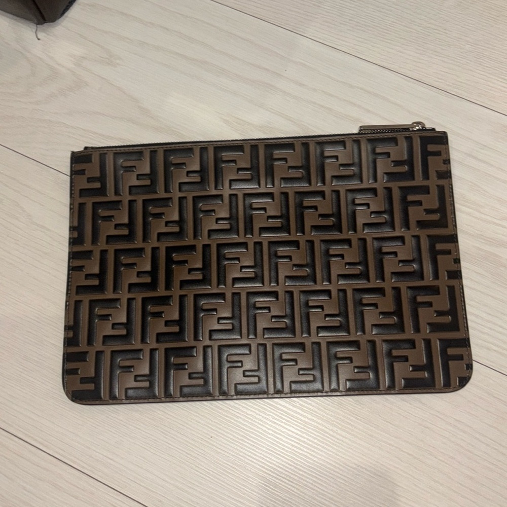 Brand New Fendi FF Stamp Pouch